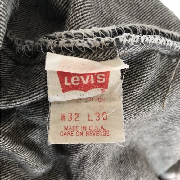 Men Vintage 80s-90s 501 Distressed Jeans - Picture 5 of 8